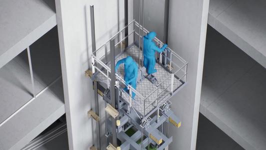 建筑施工动画的演示与功用